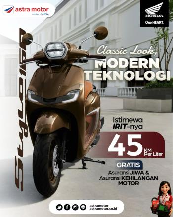 Padukan Gaya Klasik dan Teknologi Modern, Astra Motor Imam Bonjol Hadirkan Honda Stylo 160 Plus Promo Spesial